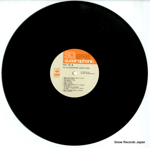 V/A the sq quadraphonic sounds vocal FCPA-222