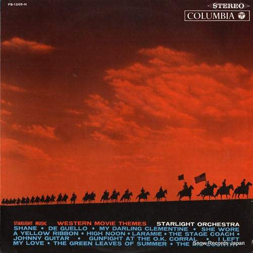 STARLIGHT ORCHESTRA starlight music / western movie themes PS-1265-N
