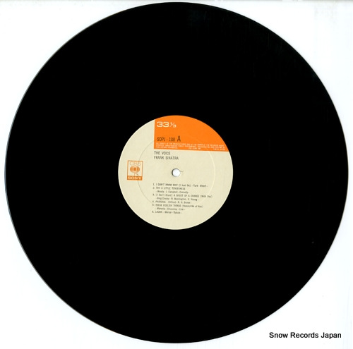 SINATRA, FRANK the voice SOPJ108
