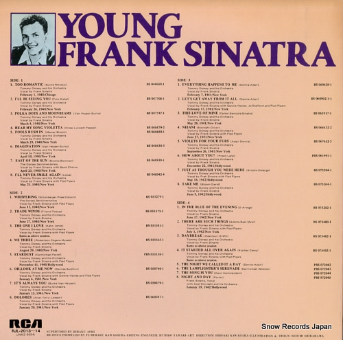 SINATRA, FRANK young frank sinatra RJL-2013-14