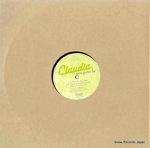 CLAUDIA you gotta be DT010T