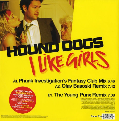 DOGS, HOUND i like girls 82876777021
