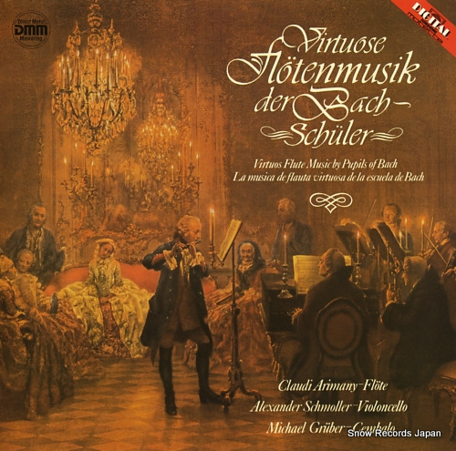 V/A virtuose flotenmusik der bach-schuler M30140 - front cover