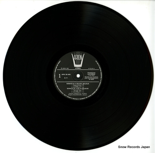 HAUDEBOURG, BRIGITTE / JACQUES VANDEVILLE devienne; sonates pour hautbois avec accompagnement de basse ARN38645