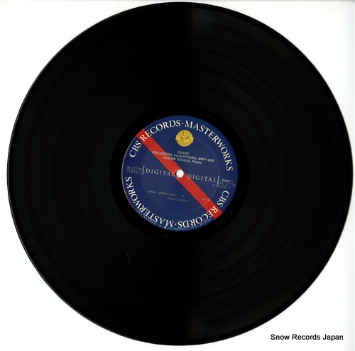 GOULD, GLENN bach; the goldbertg variations IM37779
