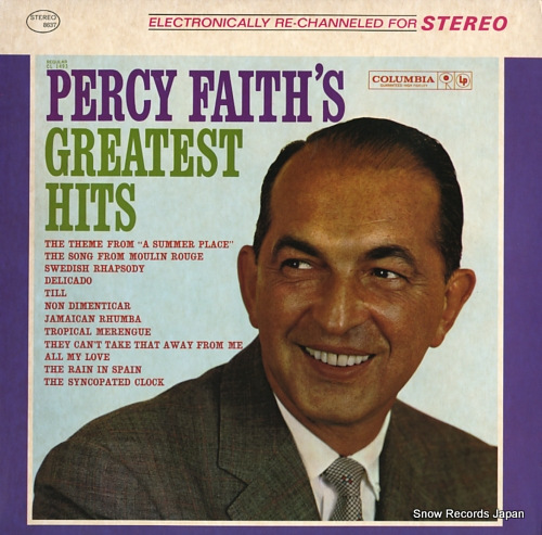 FAITH, PERCY greatest hits PC8637