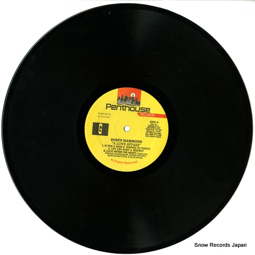 HAMMOND, BERES a love affair VP-CM - disc