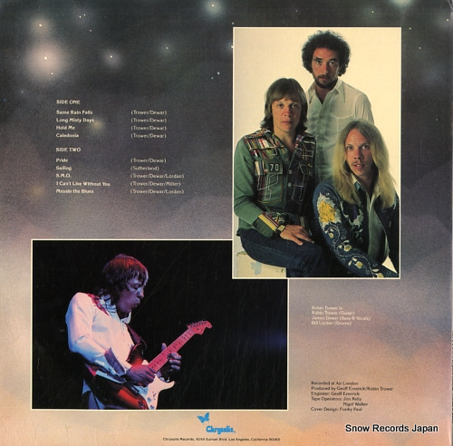 TROWER, ROBIN long misty days CHR-1107 - back cover