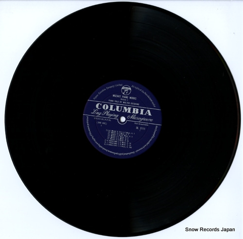 GIESEKING, WALTER mozart; complete works for piano solo OL-3111-21