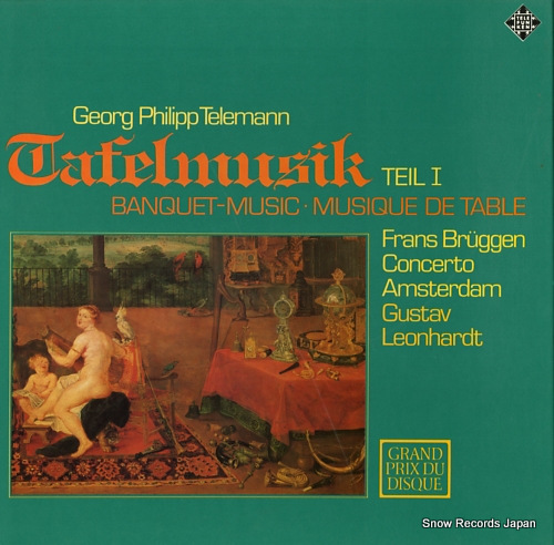 LEONHARDT, GUSTAV telemann; tafelmusik, 1.teil TK11537/1-2 / 6.35056