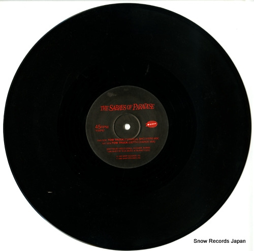 SABRES OF PARADISE, THE, VERSUS THE CHEMICAL BROTHERS AND DEPTH CHARGE tow truck WAP62