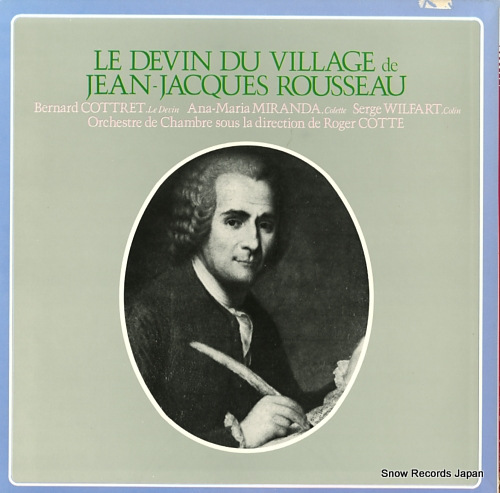 COTTE, ROGER rousseu; le devin du village PA-1113