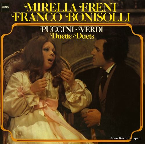 FRENI, MIRELLA, AND FRANCO BONISOLLI puccini; verdi duette - duets DC22.007