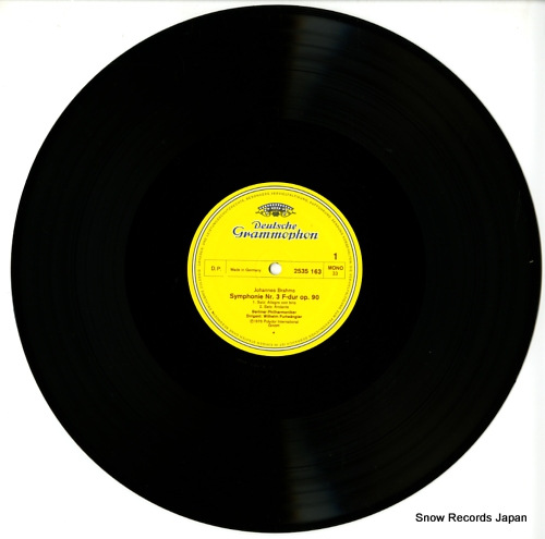 إࡦեȥ󥰥顼 brahms; symphonie nr. 3 f-dur op.90 2535163