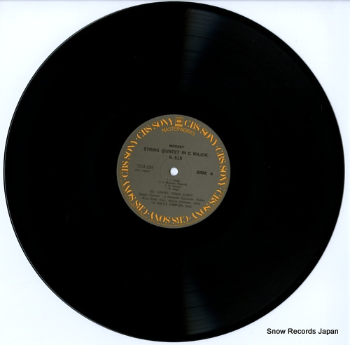 BUDAPEST STRING QUARTET, THE mozart; string quintet in c major, k.515 FCCA299
