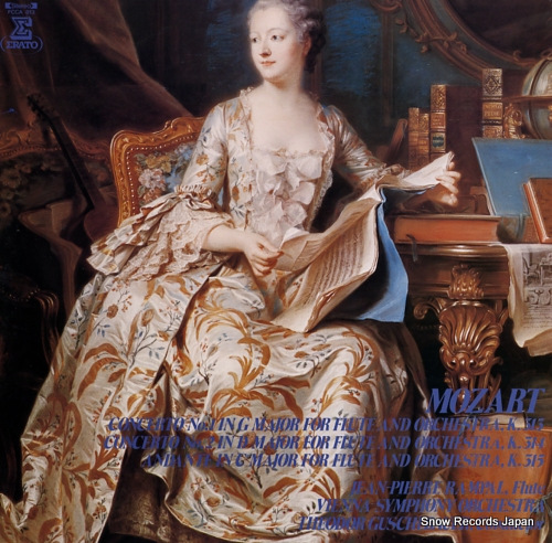 RAMPAL, JEAN-PIERRE mozart; concerto no.1 in g major for flute and orchestra, k.313 FCCA813
