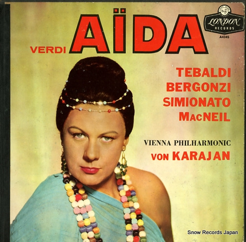 KARAJAN, HERBERT VON verdi; aida A4345