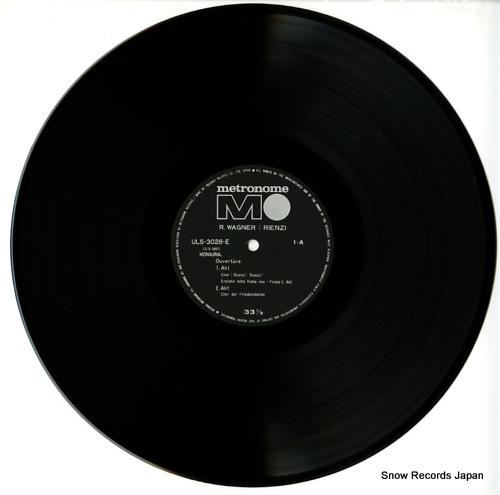 SCHULER, JOHANNES wagner; rienzi ULS-3028-9-E