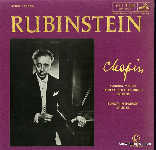RUBINSTEIN, ARTUR chopin; 