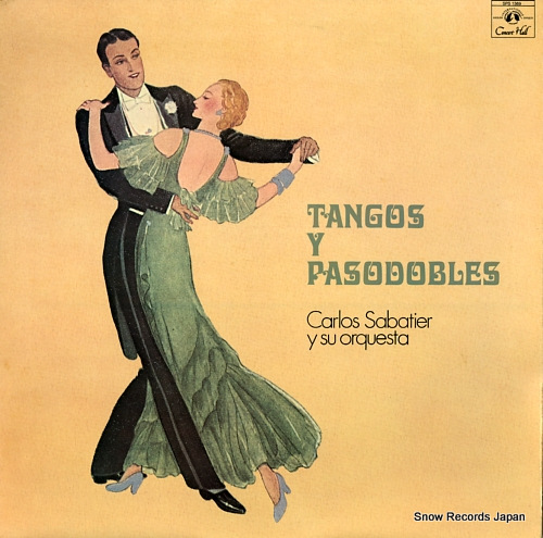CARLOS SABATIER Y SU ORCHESTRA tangos y pasodobles SPS1369
