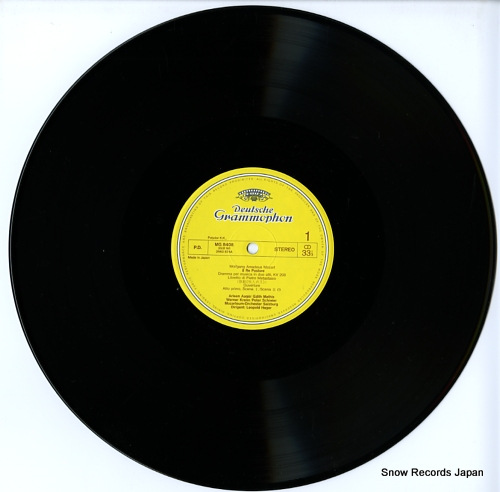 HAGER, LEOPOLD mozart; il re pastore MG8408-10