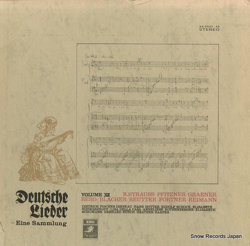 V/A deutsche lieder -eine sammlung volume 12 AA-9543-46