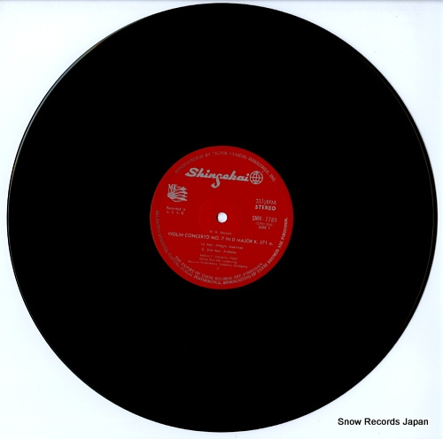 FIKHTENGOLTS, MIKHAIL mozart; violin concerto no.7 k.271a SMK-7789