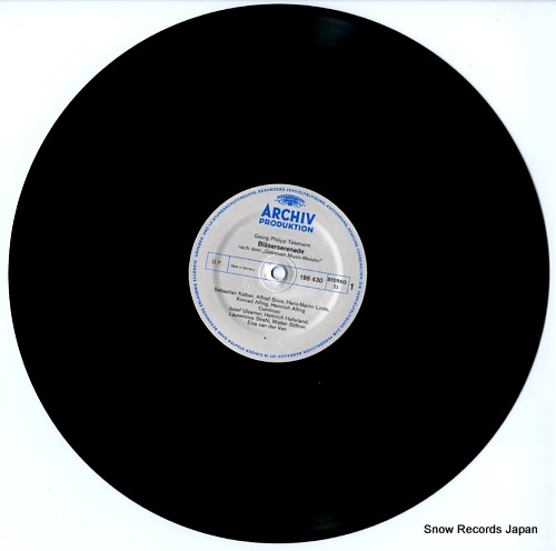 V/A telemann; blaserserenade 198430