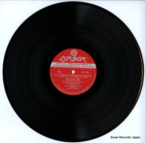 MUNCHINGER, KARL bach; brandenburg concertos SLC1589-1590