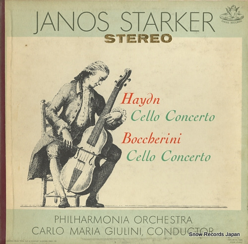 STARKER, JANOS haydn/boccherini; cello concerto ANGEL35725