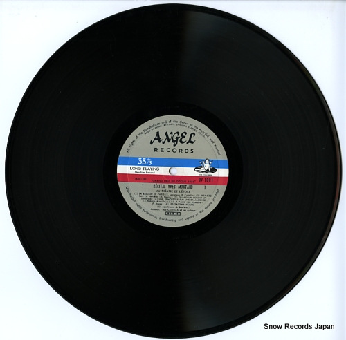MONTAND, YVE recital yves montand OV1001