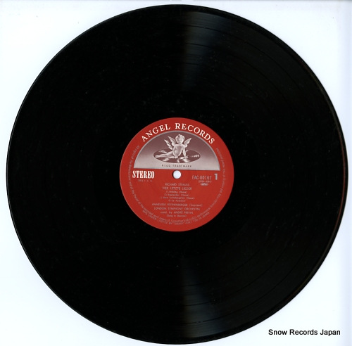 ROTHENBERGER, ANNELIESE strauss; vier letzte lieder EAC-80167