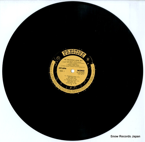 MONK, THELONIOUS the thelonious monk trio PJ-5/PJ-5-7027