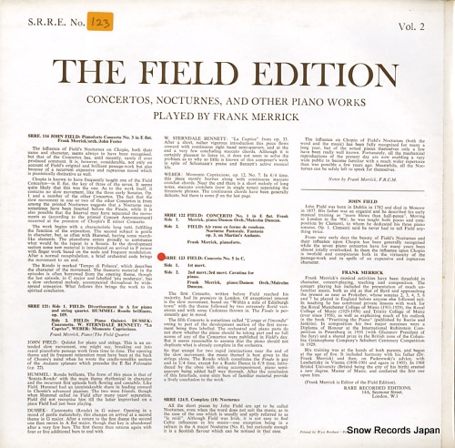 MERRICK, FRANK john field; concerto no.5 SRRE123