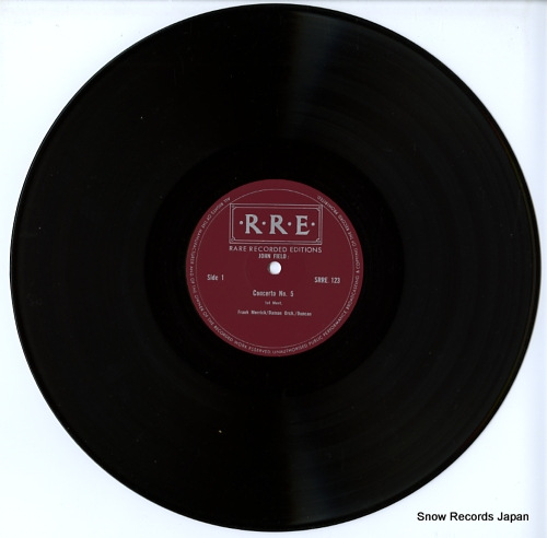 MERRICK, FRANK john field; concerto no.5 SRRE123
