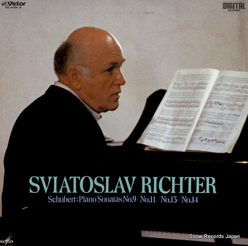 RICHTER, SVIATOSLAV schubert; piano sonatas no.9, no.11, no.13, no.14 VIC-4154-5