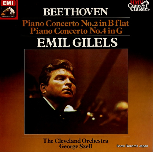 GILELS, EMIL beethoven; piano concerto no.2 in b flat SXLP30515