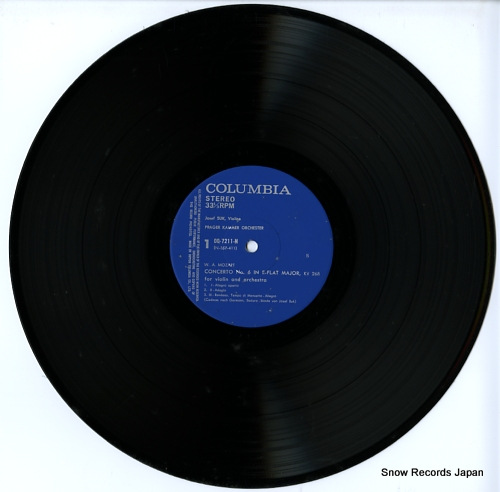 SUK, JOSEF mozart; two concertos OQ-7211-N