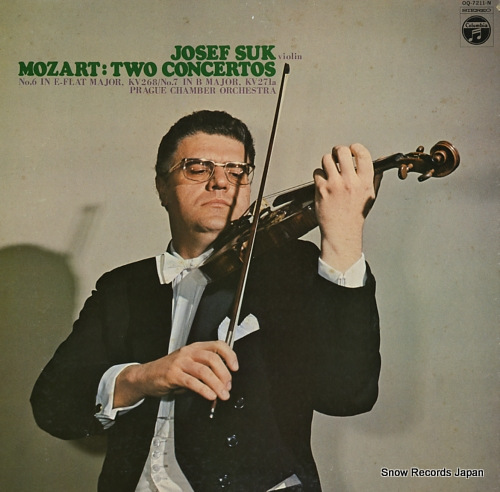 SUK, JOSEF mozart; two concertos OQ-7211-N