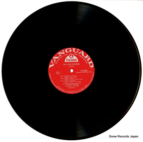 JANIGRO, ANTONIO vivaldi; the four seasons SH5054