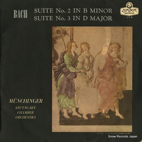 MUNCHINGER, KARL bach; suite no.2 in b minor, no.3 in d major LY4