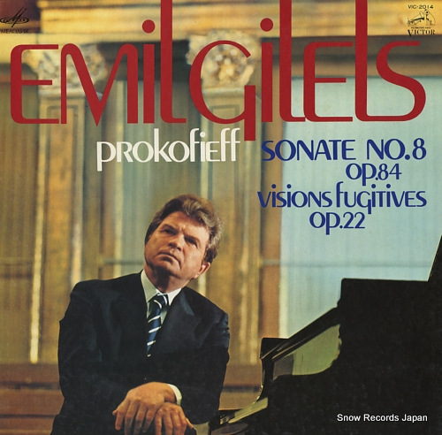 GILELS, EMIL prokofieff; sonate no.8 op.84 VIC-2014