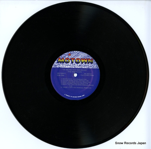 MIRACLES, THE hi we're the miracles M5-160V1
