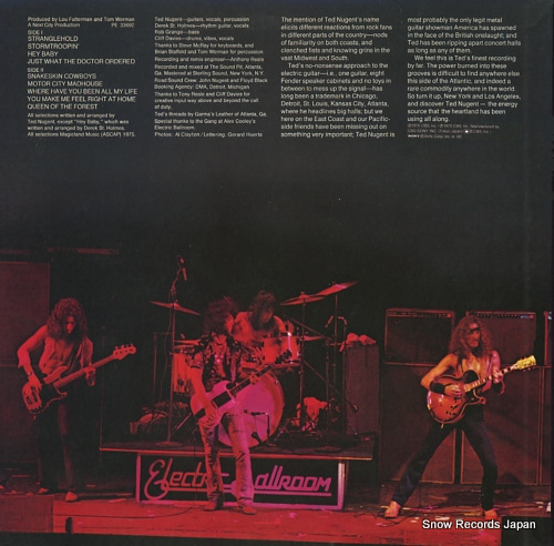 NUGENT, TED ted nugent ECPO-92