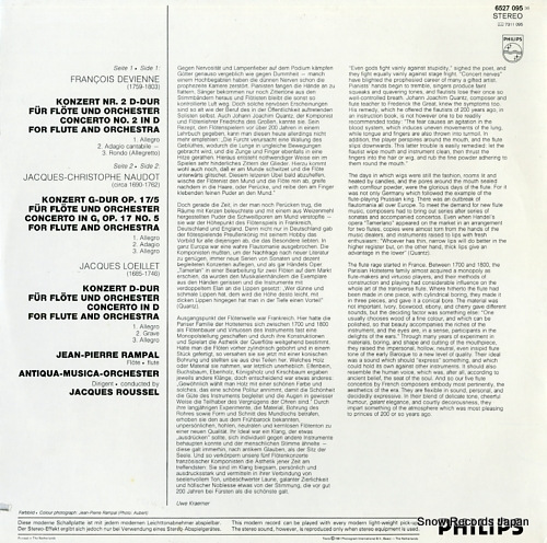 RAMPAL, JEAN-PIERRE flute concertos 6527095