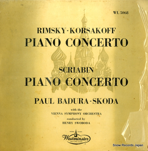 BADURA-SKODA, PAUL - rimsky-korsakov; concerto for piano and orchestra - WL5068