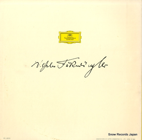 FURTWANGLER, WILHELM beethoven; symphony no.5 SLGM-1439