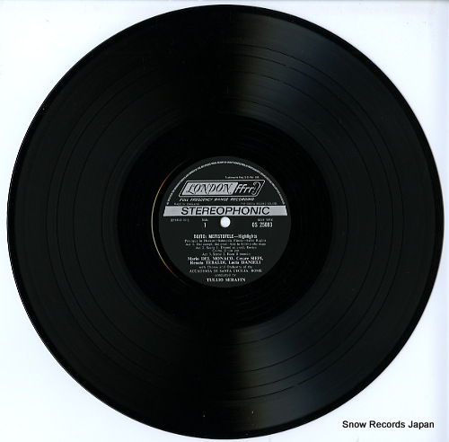 SERAFIN, TULLIO boito; mefistofele highlights OS25083