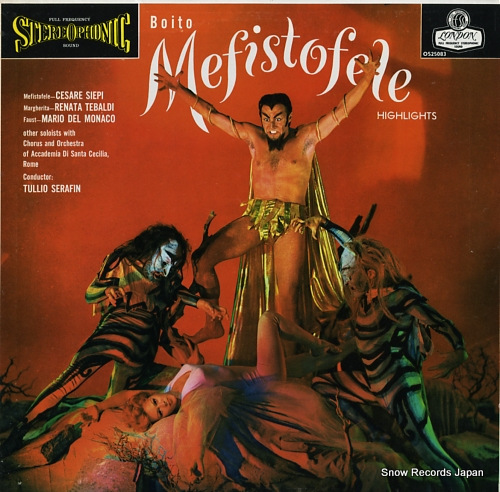 SERAFIN, TULLIO boito; mefistofele highlights OS25083