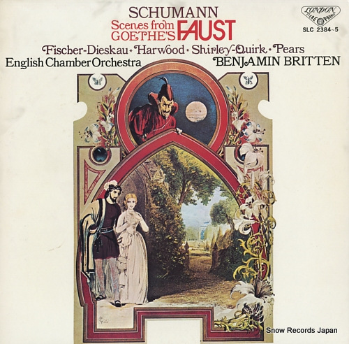 BRITTEN, BENJAMIN schumann; scenes from goethe's faust SLC2384-5 - front cover